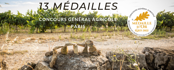 Distinctions Concours Général Agricole de Paris | Collines du Bourdic